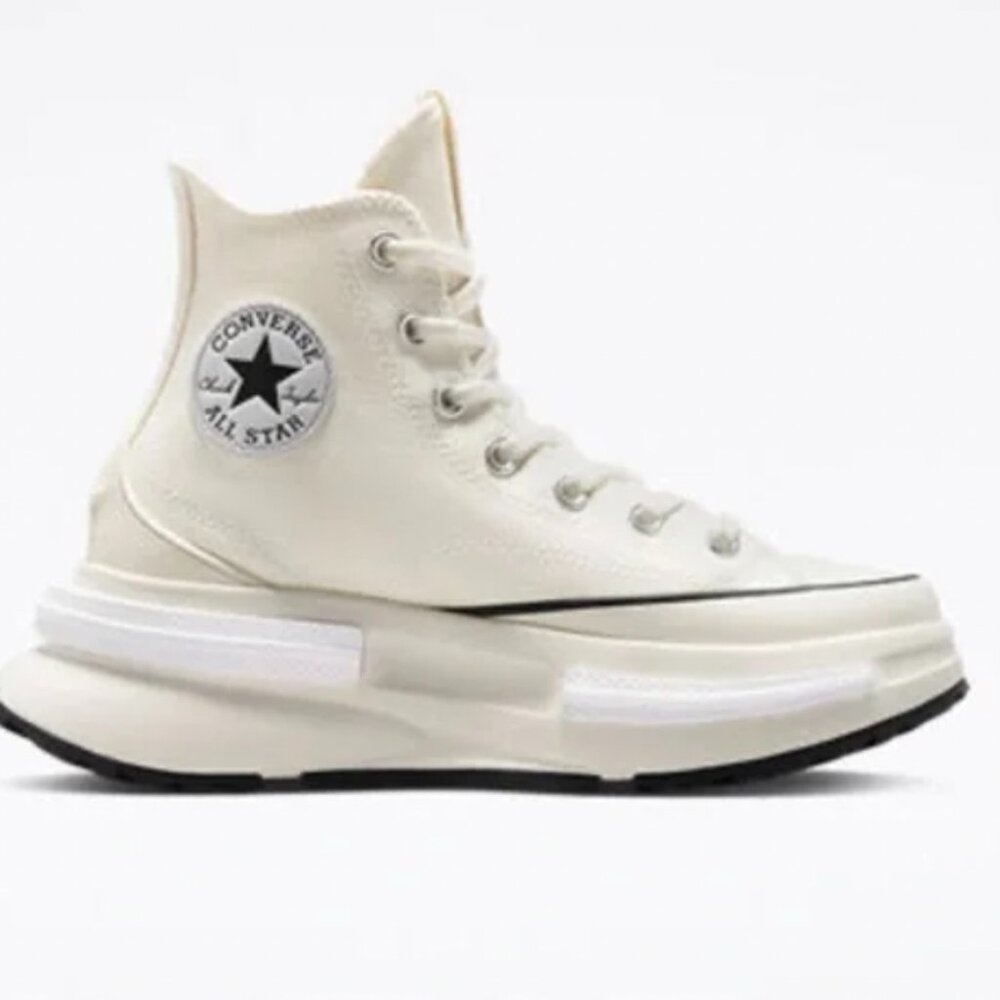 Converse Run Star Legacy CX Hi Egret/Black/White Casual Shoes Size 6